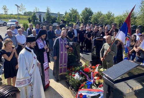 Епископ мохачки Дамаскин служио годишњи парастос почившем генералу Божидару Делићу