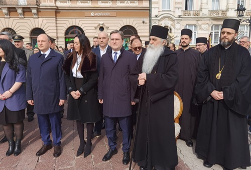 Епископи Иринеј и Дамаскин присуствовали свечаности поводом годишњице рођења Светозара Милетића