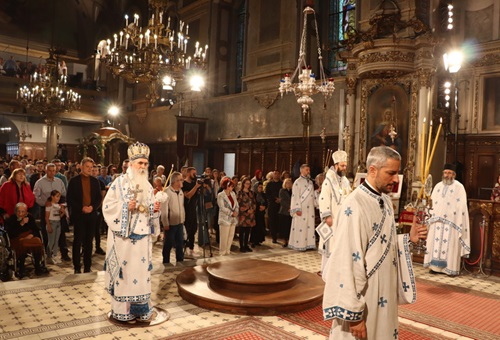 Празник Христовог Васкрсења у Саборном храму у Новом Саду