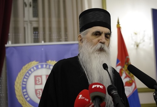 Митрополит бачки др Иринеј на конференцији „Кад је рат враћен у Европуˮ