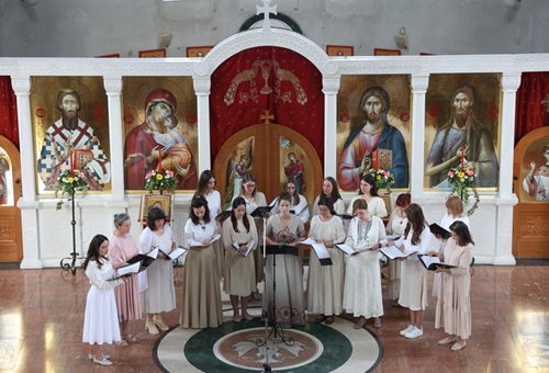 Концерт хорова у Светосавском храму у Новом Саду