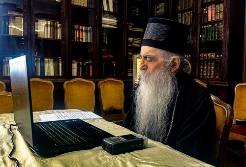 Митрополит бачки др Иринеј учествовао на Сверуској научно-богословској конференцији, која се одржава 9. и 10. марта 2026. године у Сретењском манастиру