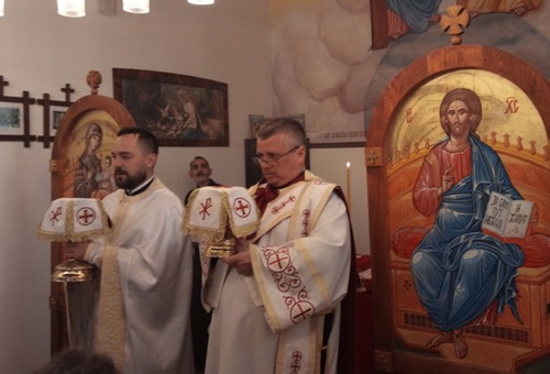 Света Литургија у Геронтолошком центру у Бечеју