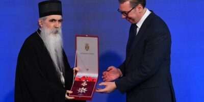 Митрополиту бачком Иринеју уручен Сретењски орден првог степена