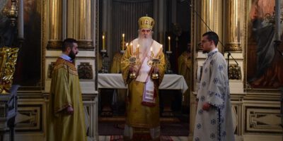 Крстопоклона недеља у Саборном храму у Новом Саду